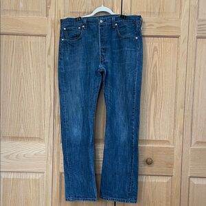 Levi's 501 Men's Straight Blue Jeans 36x32